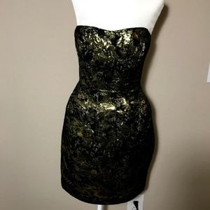 Black Golden Dress